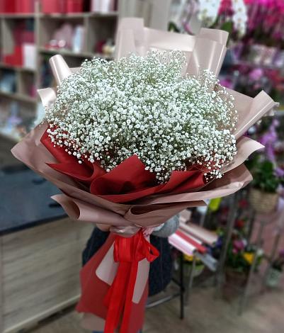 Букет цветов из: Гипсофила в Лайково