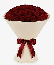 Букет 101 Бордовая роза Блэк Бакарра в Лайково