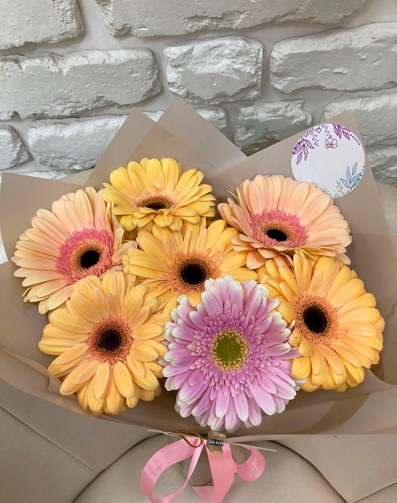Букет цветов из: Герберы в Лайково