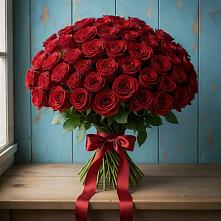 Букет Красные розы Блэк Меджик в Лайково