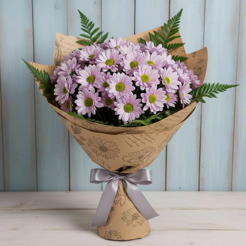 Букет цветов из: Хризантемы в Лайково