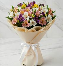 Букет цветов из:  Альстромерии в Лайково