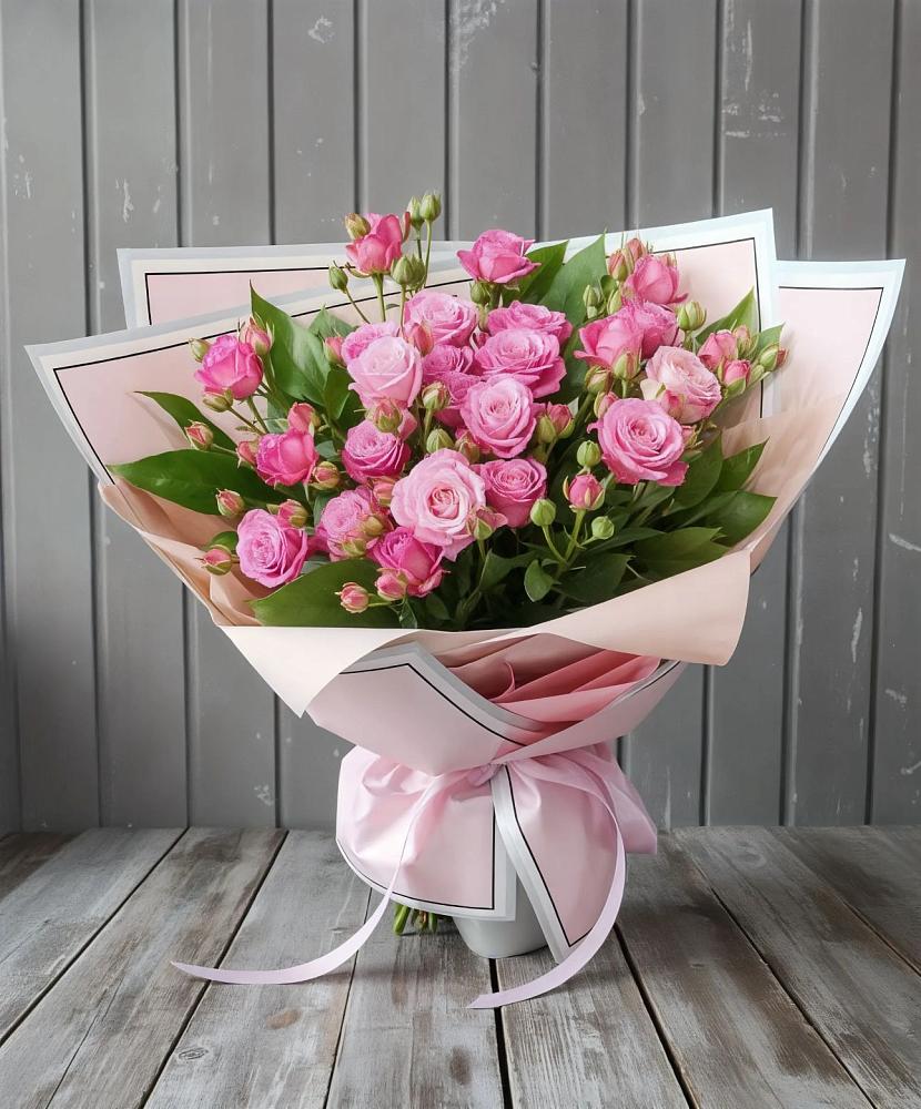 Букет Розовый кустик в Лайково