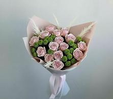 Букет цветов из:  Розы и Хризантемы в Лайково