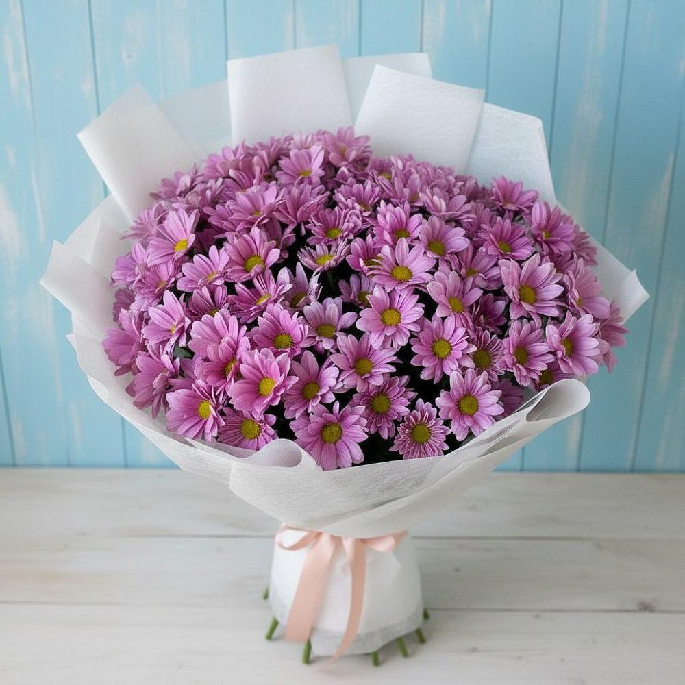Букет цветов из: Хризантемы в Лайково
