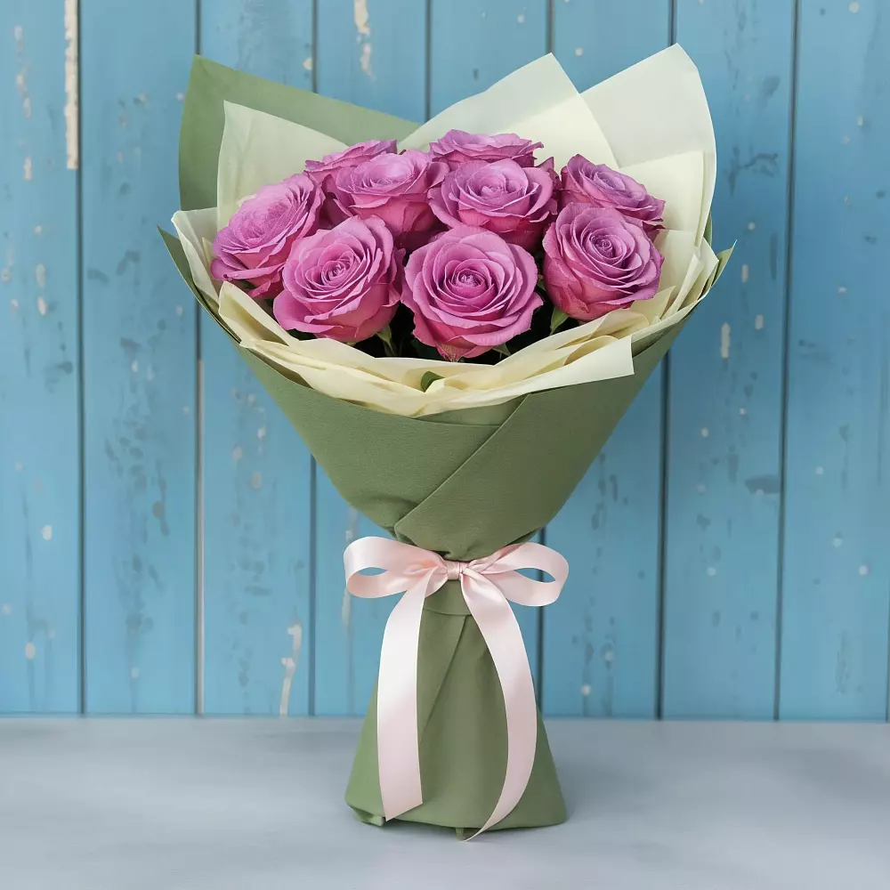 Букет Розы Фёрст Леди в Лайково