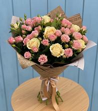 Букет цветов из:  Розы в Лайково