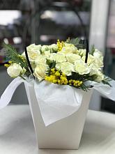 Цветочная композиция из Розы  в Лайково